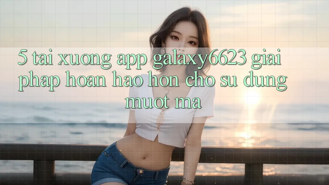 5. Tải xuống App Galaxy6623 - Giải Pháp Hoàn hảo hơn Cho Sử dụng Mượt Mà 5. Tải xuống App Galaxy6623 - Giải Pháp Hoàn hảo hơn Cho Sử dụng Mượt Mà