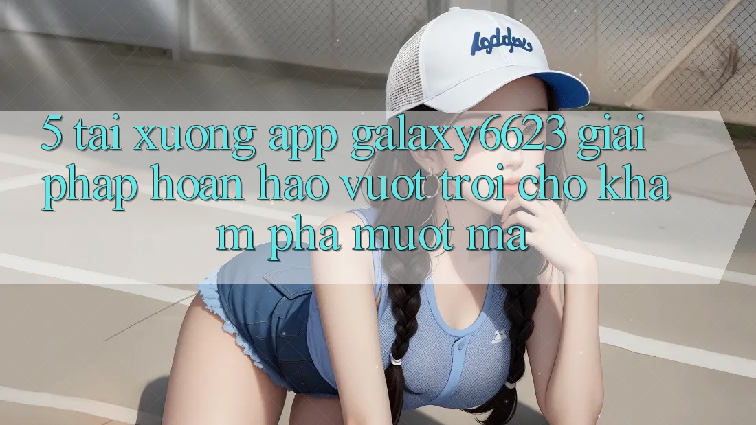 5. Tải xuống App Galaxy6623 - Giải Pháp Hoàn hảo vượt trội Cho Khám phá Mượt Mà
