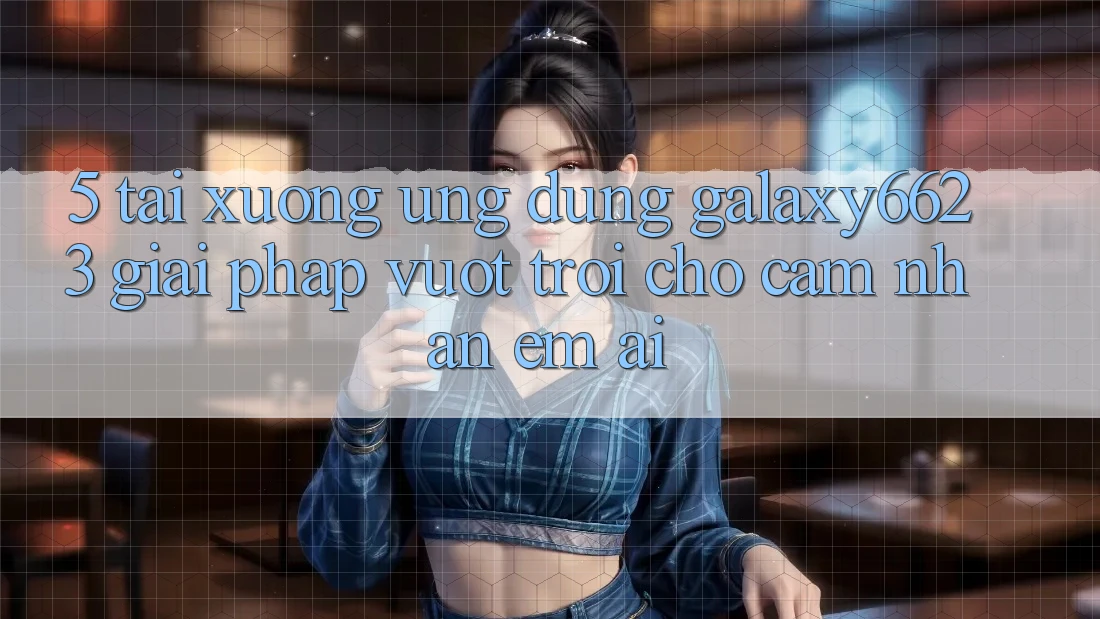 5. Tải xuống Ứng dụng Galaxy6623 - Giải Pháp Vượt Trội Cho Cảm nhận Êm ái