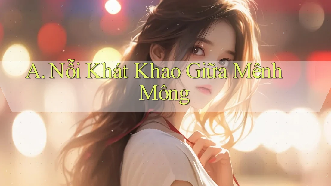 A. Nỗi Khát Khao Giữa Mênh Mông A. Nỗi Khát Khao Giữa Mênh Mông