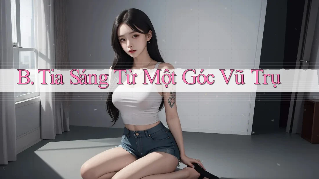 B. Tia Sáng Từ Một Góc Vũ Trụ B. Tia Sáng Từ Một Góc Vũ Trụ