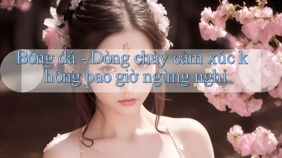 Bóng đá - Dòng chảy cảm xúc không bao giờ ngừng nghỉ
