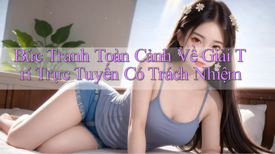 Bức tranh toàn cảnh về giải trí trực tuyến có trách nhiệm