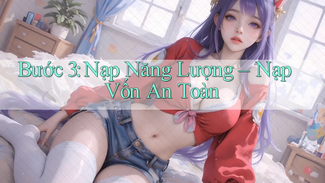 Bước 3: Nạp Năng Lượng – Nạp Vốn An Toàn