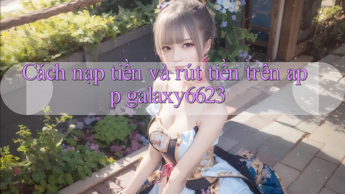 Cách nạp tiền và rút tiền trên app galaxy6623