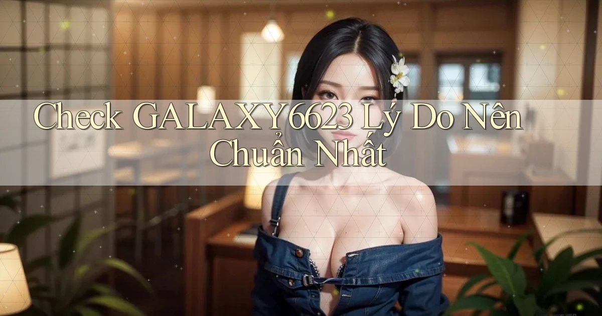 check galaxy6623 lý do nên chuẩn nhất