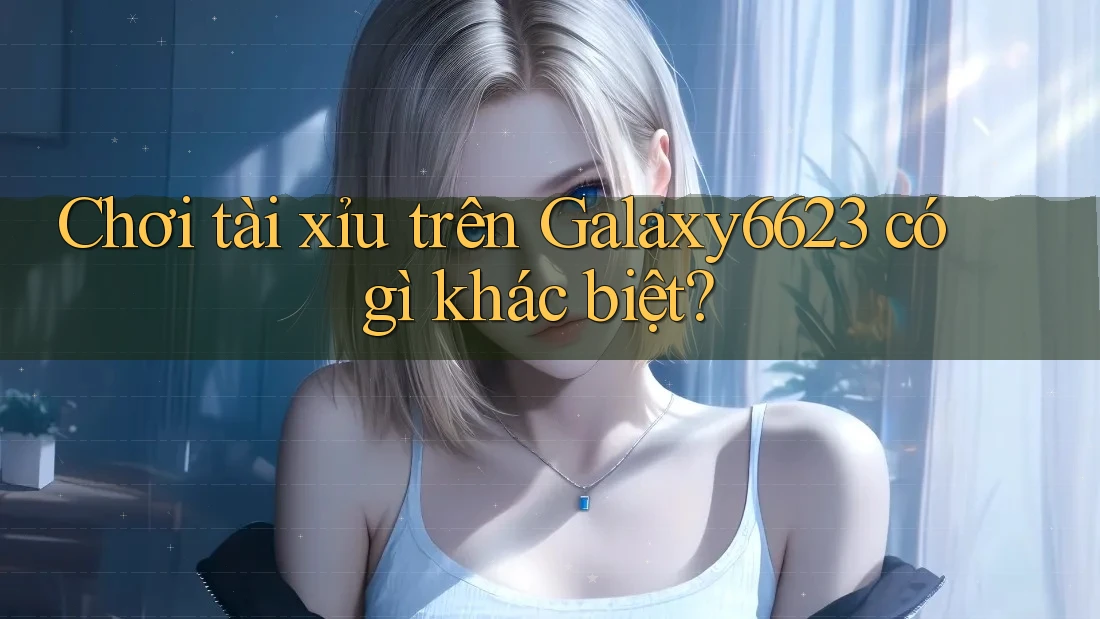 Chơi tài xỉu trên Galaxy6623 có gì khác biệt?