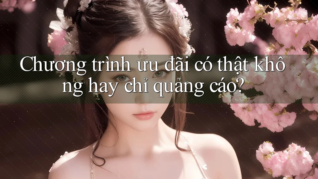 Chương trình ưu đãi có thật không hay chỉ quảng cáo?