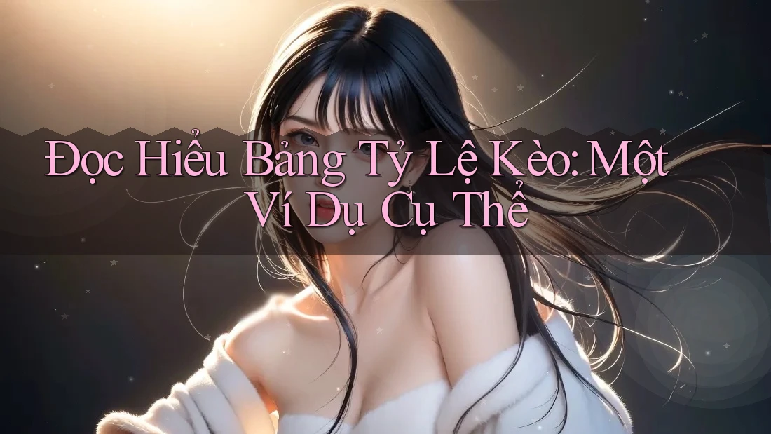 Đọc Hiểu Bảng Tỷ Lệ Kèo: Một Ví Dụ Cụ Thể Đọc Hiểu Bảng Tỷ Lệ Kèo: Một Ví Dụ Cụ Thể