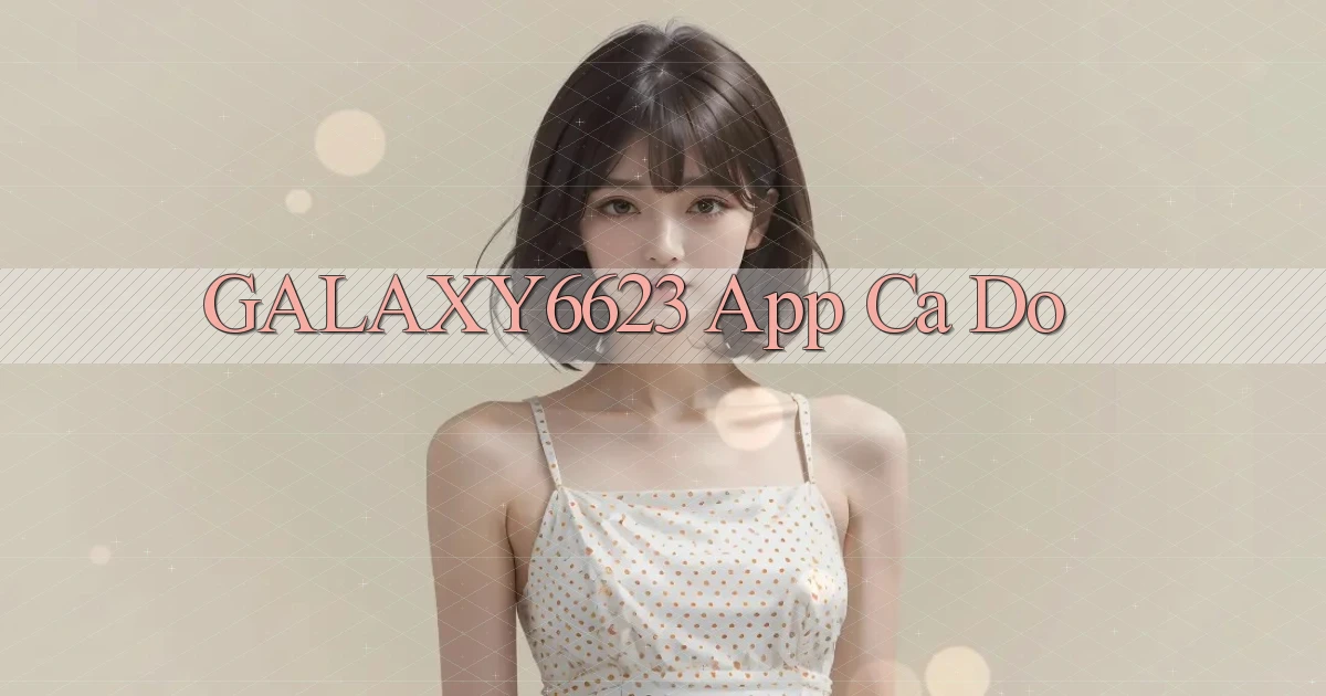 galaxy6623 app cá độ