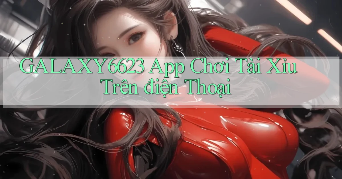 galaxy6623 app chơi tài xỉu trên điện thoại