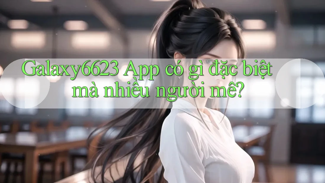 Galaxy6623 App có gì đặc biệt mà nhiều người mê? Galaxy6623 App có gì đặc biệt mà nhiều người mê?