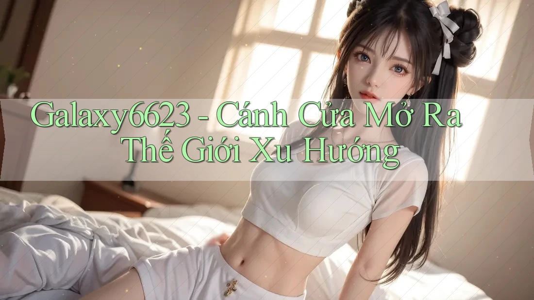 Galaxy6623 - Cánh Cửa Mở Ra Thế Giới Xu Hướng