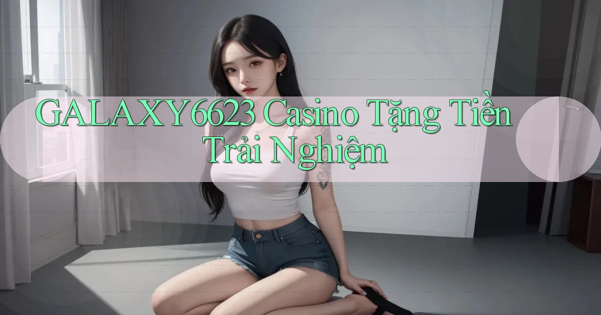 galaxy6623 casino tặng tiền trải nghiệm