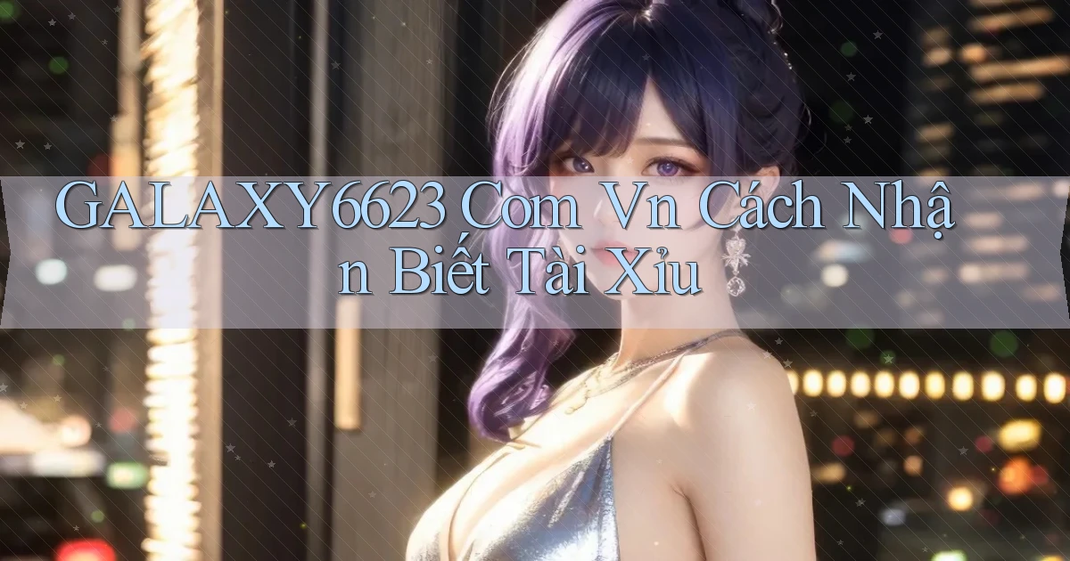 galaxy6623 com vn cách nhận biết tài xỉu