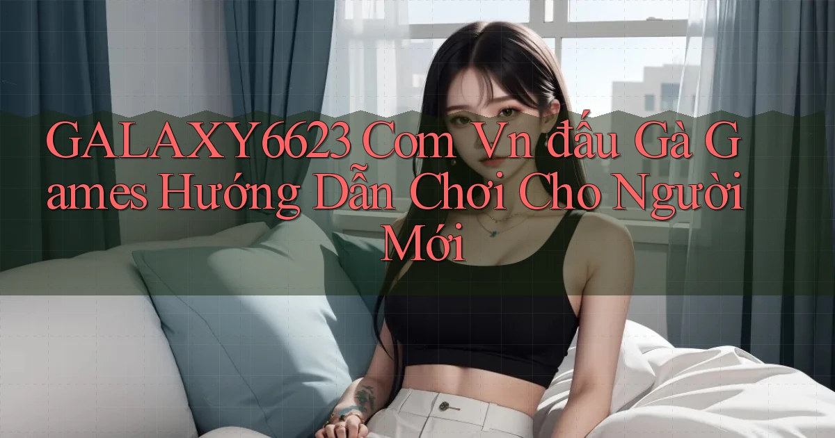 galaxy6623 com vn đấu gà games hướng dẫn chơi cho người mới