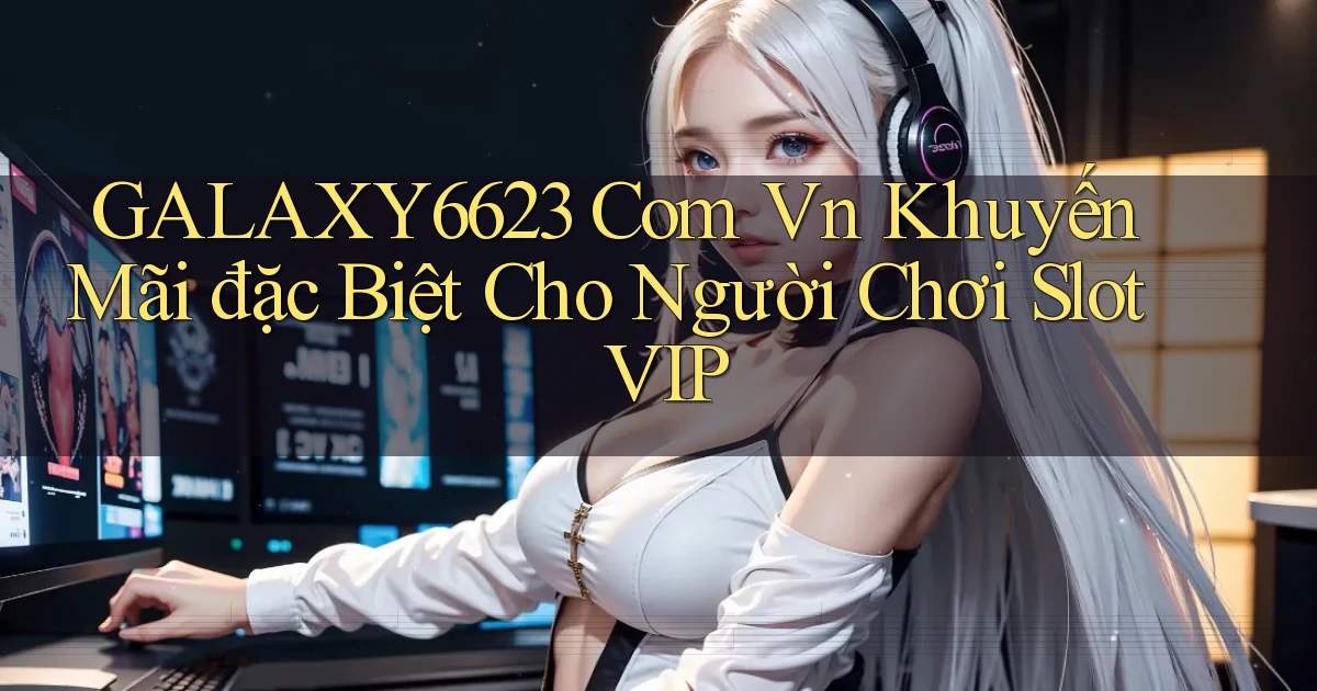 galaxy6623 com vn khuyến mãi đặc biệt cho người chơi slot VIP