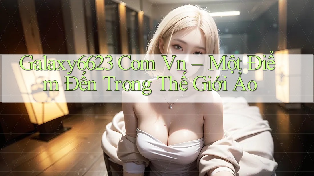 Galaxy6623 Com Vn – Một Điểm Đến Trong Thế Giới Ảo Galaxy6623 Com Vn – Một Điểm Đến Trong Thế Giới Ảo