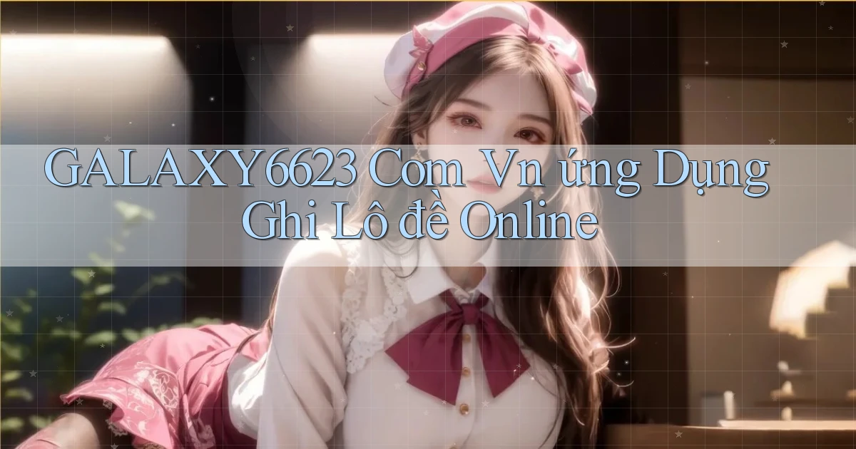 galaxy6623 com vn ứng dụng ghi lô đề online