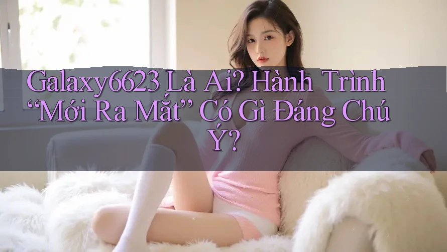 Galaxy6623 Là Ai? Hành Trình “Mới Ra Mắt” Có Gì Đáng Chú Ý? Galaxy6623 Là Ai? Hành Trình “Mới Ra Mắt” Có Gì Đáng Chú Ý?