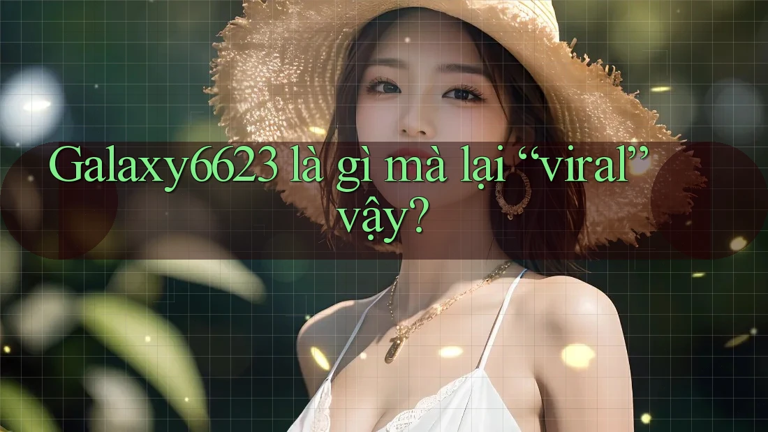 Galaxy6623 là gì mà lại “viral” vậy? Galaxy6623 là gì mà lại “viral” vậy?