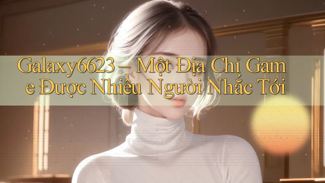 Galaxy6623 – Một Địa Chỉ Game Được Nhiều Người Nhắc Tới