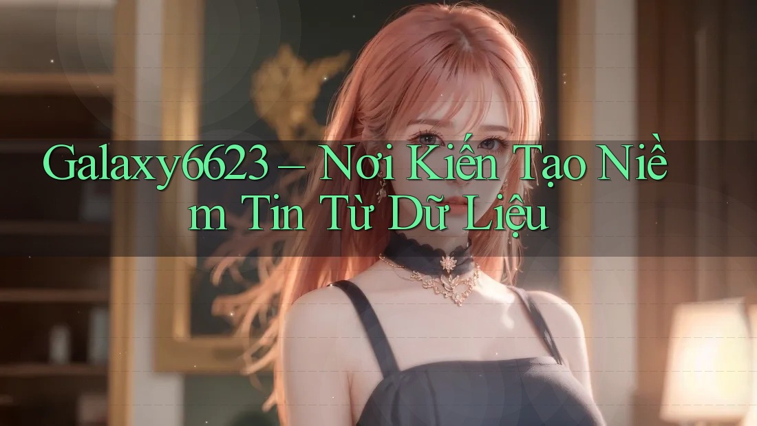 Galaxy6623 – Nơi Kiến Tạo Niềm Tin Từ Dữ Liệu