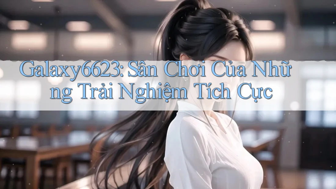 Galaxy6623: Sân Chơi Của Những Trải Nghiệm Tích Cực