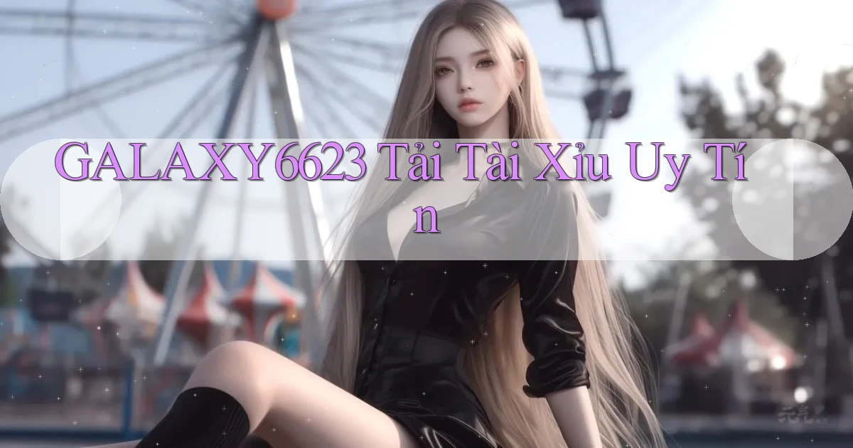 galaxy6623 tải tài xỉu uy tín