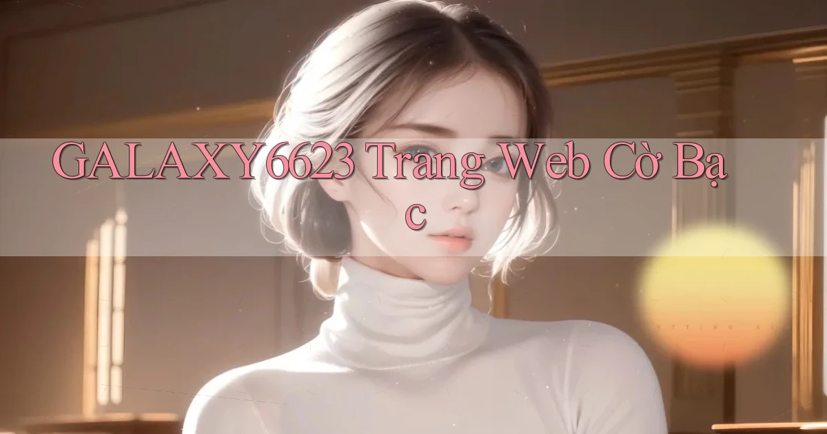 galaxy6623 trang web cờ bạc