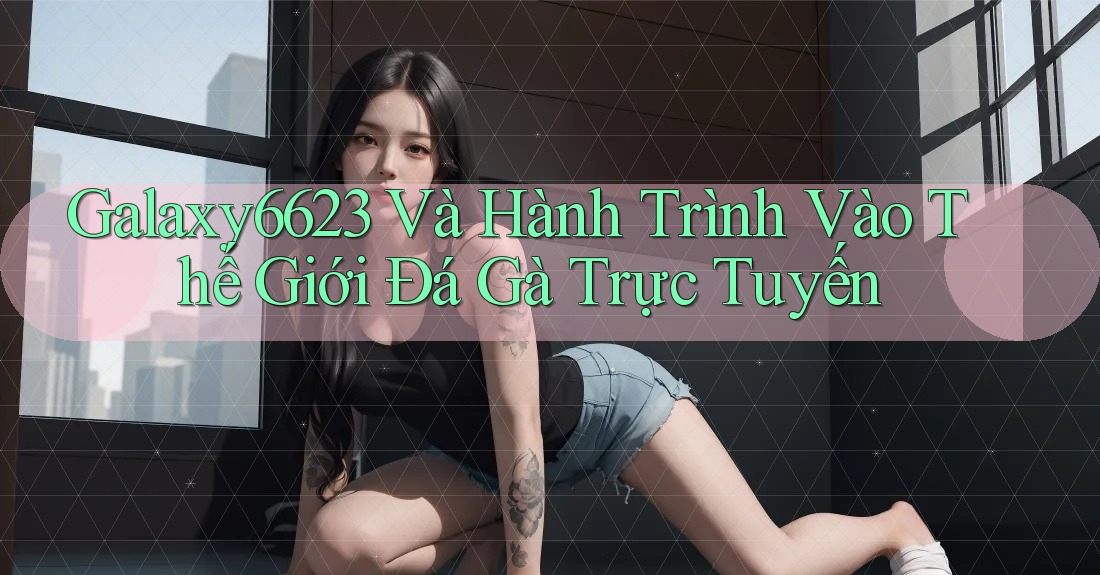 Galaxy6623 Và Hành Trình Vào Thế Giới Đá Gà Trực Tuyến