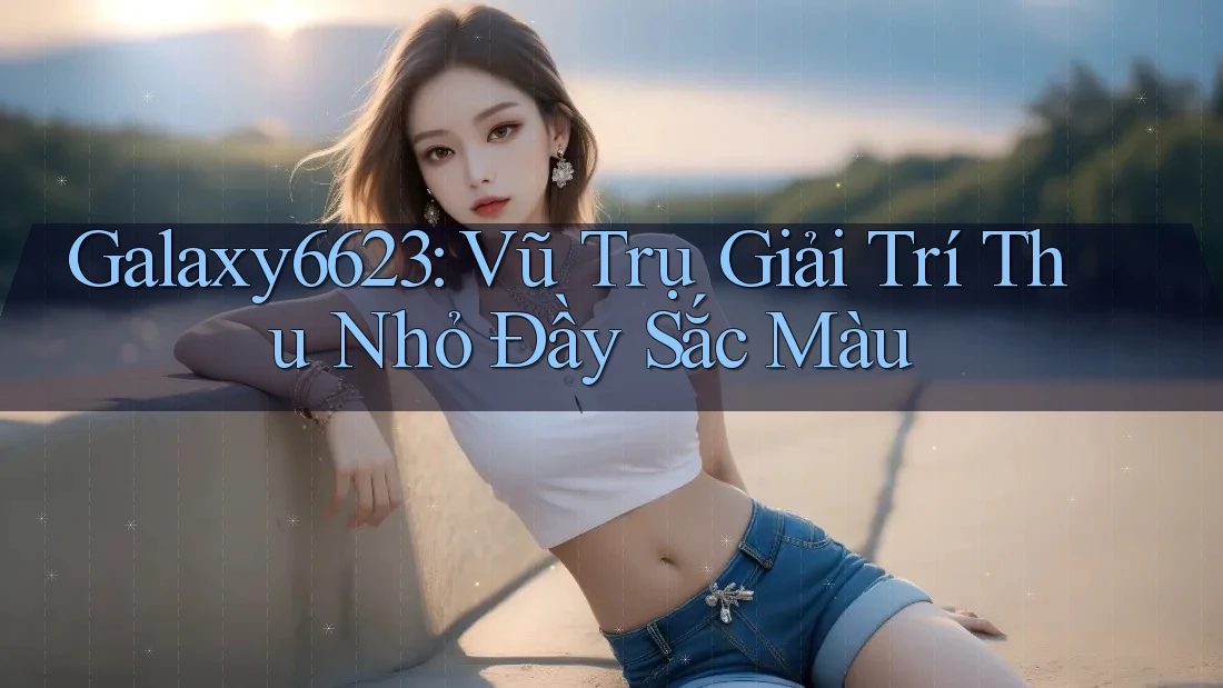 Galaxy6623: Vũ Trụ Giải Trí Thu Nhỏ Đầy Sắc Màu