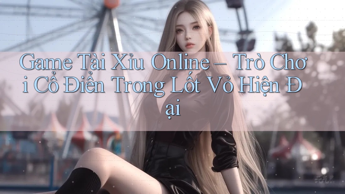 Game Tài Xỉu Online – Trò Chơi Cổ Điển Trong Lốt Vỏ Hiện Đại