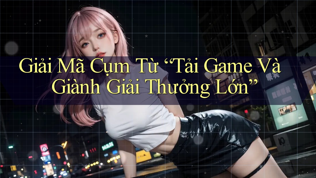 Giải Mã Cụm Từ “Tải Game Và Giành Giải Thưởng Lớn”
