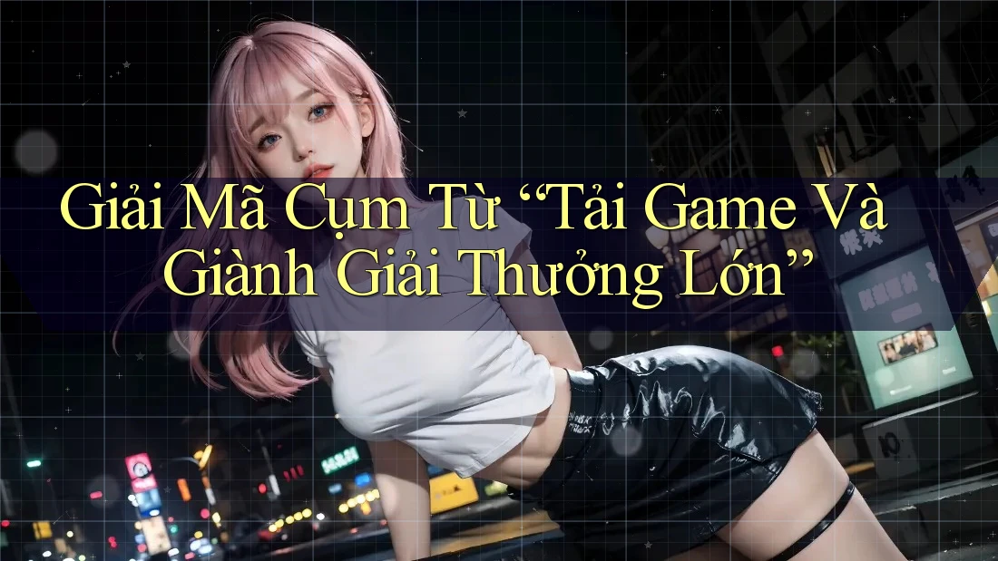 Giải Mã Cụm Từ “Tải Game Và Giành Giải Thưởng Lớn” Giải Mã Cụm Từ “Tải Game Và Giành Giải Thưởng Lớn”