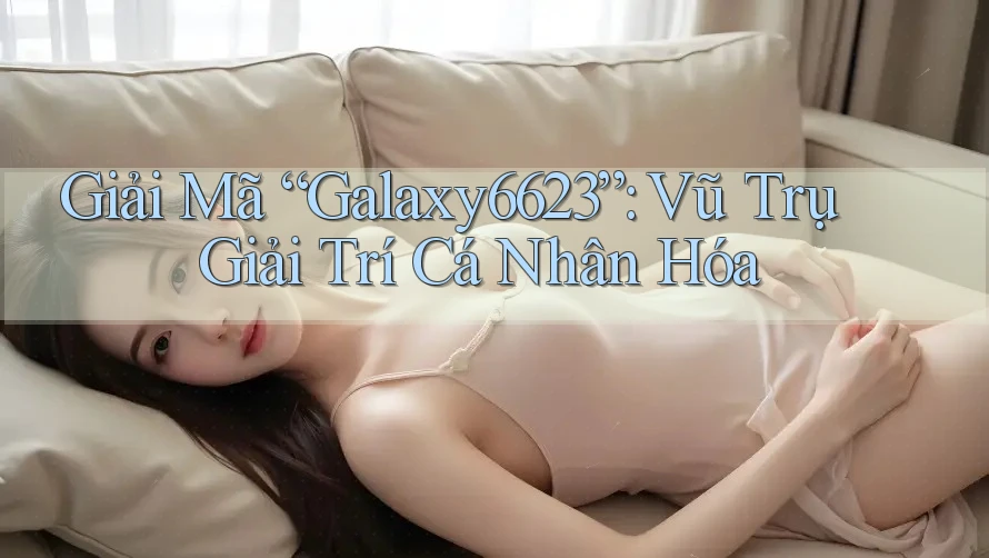 Giải Mã “Galaxy6623”: Vũ Trụ Giải Trí Cá Nhân Hóa