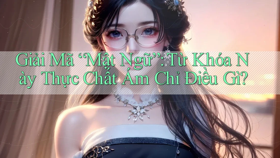 Giải Mã “Mật Ngữ”: Từ Khóa Này Thực Chất Ám Chỉ Điều Gì?