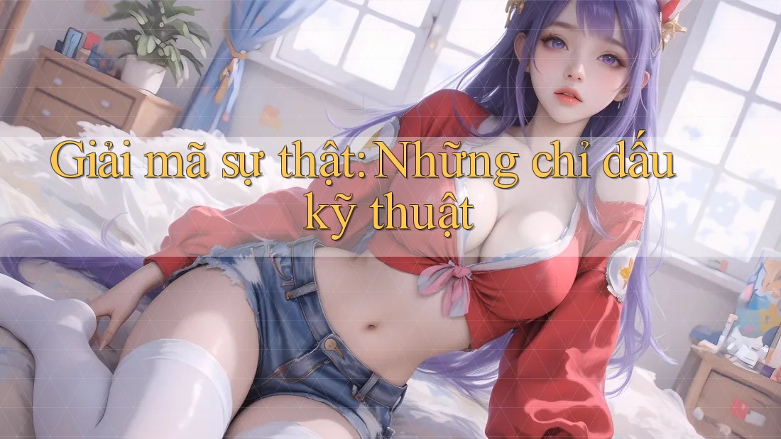 Giải mã sự thật: Những chỉ dấu kỹ thuật Giải mã sự thật: Những chỉ dấu kỹ thuật