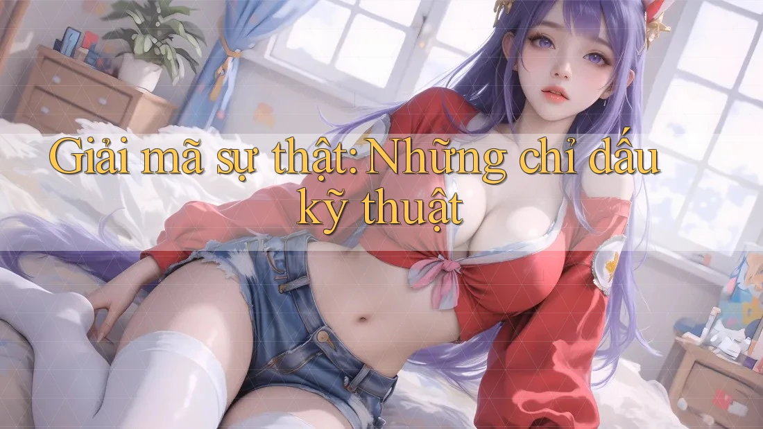 Giải mã sự thật: Những chỉ dấu kỹ thuật