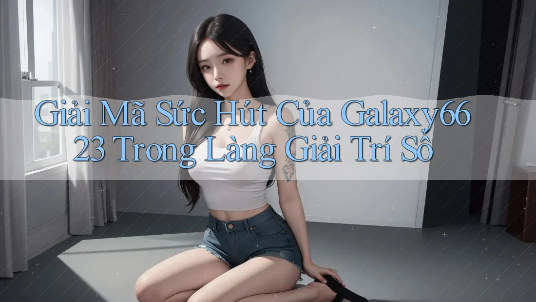 Giải Mã Sức Hút Của Galaxy6623 Trong Làng Giải Trí Số
