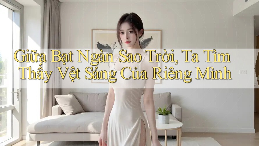 Giữa Bạt Ngàn Sao Trời, Ta Tìm Thấy Vệt Sáng Của Riêng Mình