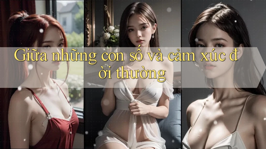 Giữa những con số và cảm xúc đời thường Giữa những con số và cảm xúc đời thường