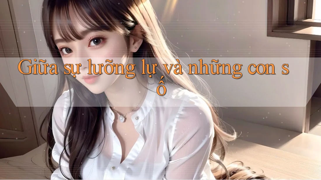 Giữa sự lưỡng lự và những con số Giữa sự lưỡng lự và những con số