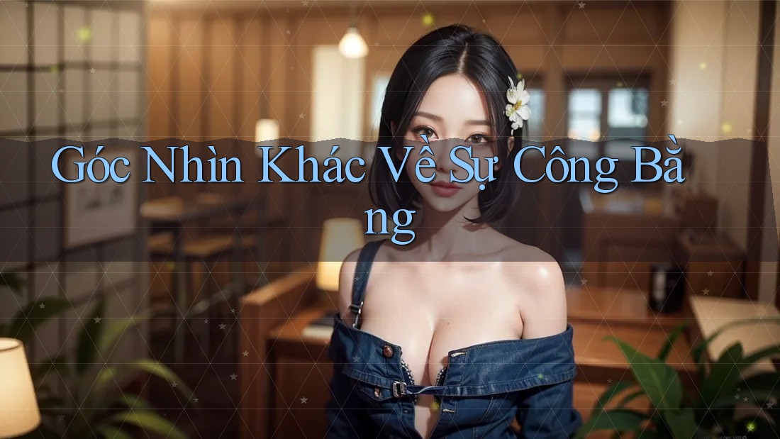 Góc Nhìn Khác Về Sự Công Bằng Góc Nhìn Khác Về Sự Công Bằng