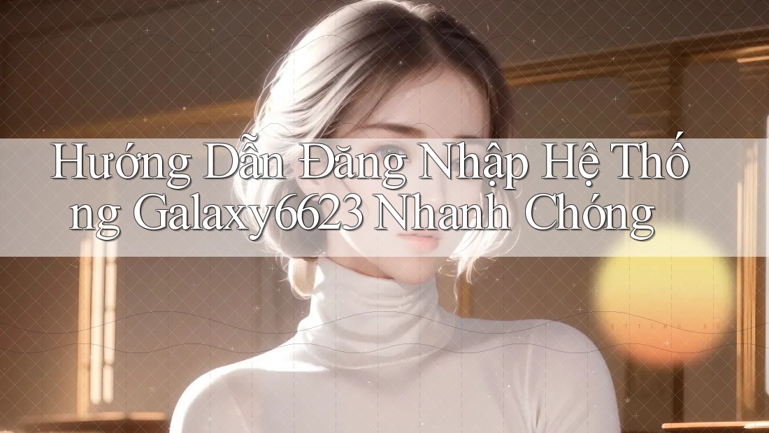 Hướng Dẫn Đăng Nhập Hệ Thống Galaxy6623 Nhanh Chóng