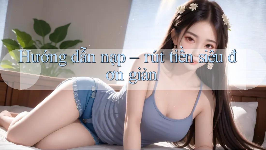 Hướng dẫn nạp – rút tiền siêu đơn giản