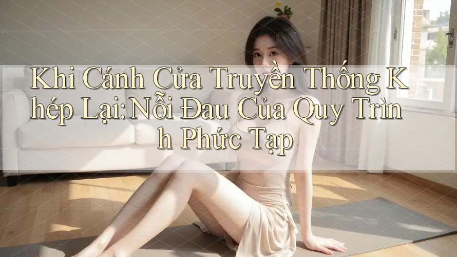 Khi Cánh Cửa Truyền Thống Khép Lại: Nỗi Đau Của Quy Trình Phức Tạp