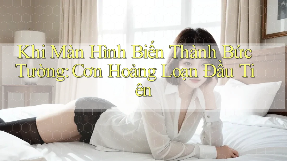 Khi Màn Hình Biến Thành Bức Tường: Cơn Hoảng Loạn Đầu Tiên Khi Màn Hình Biến Thành Bức Tường: Cơn Hoảng Loạn Đầu Tiên