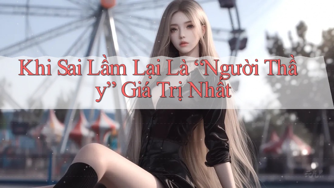 Khi Sai Lầm Lại Là “Người Thầy” Giá Trị Nhất Khi Sai Lầm Lại Là “Người Thầy” Giá Trị Nhất