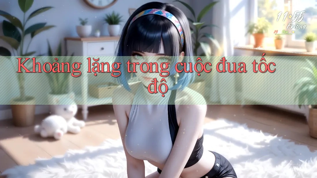 Khoảng lặng trong cuộc đua tốc độ